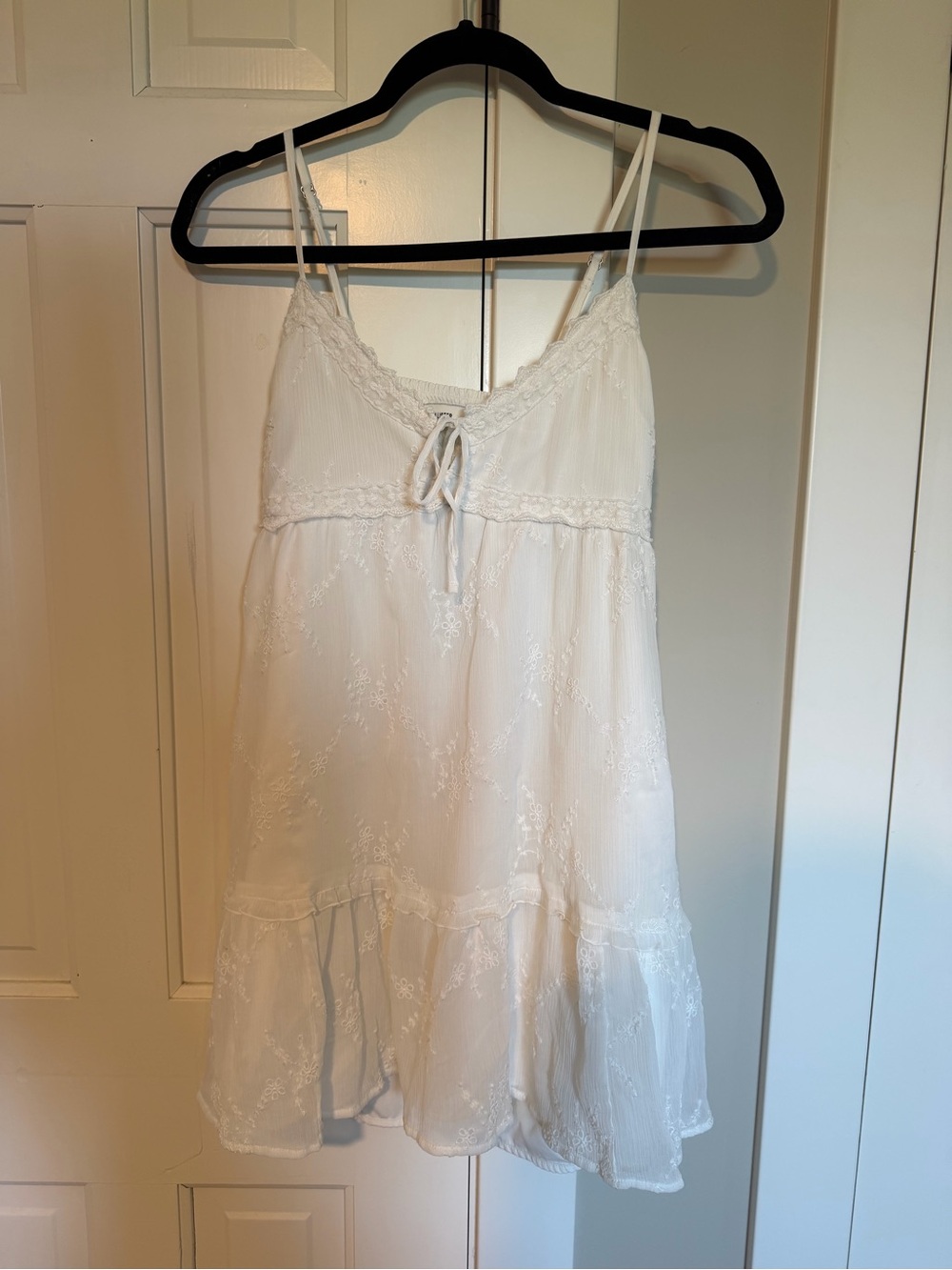 White Dress from hollister with open back